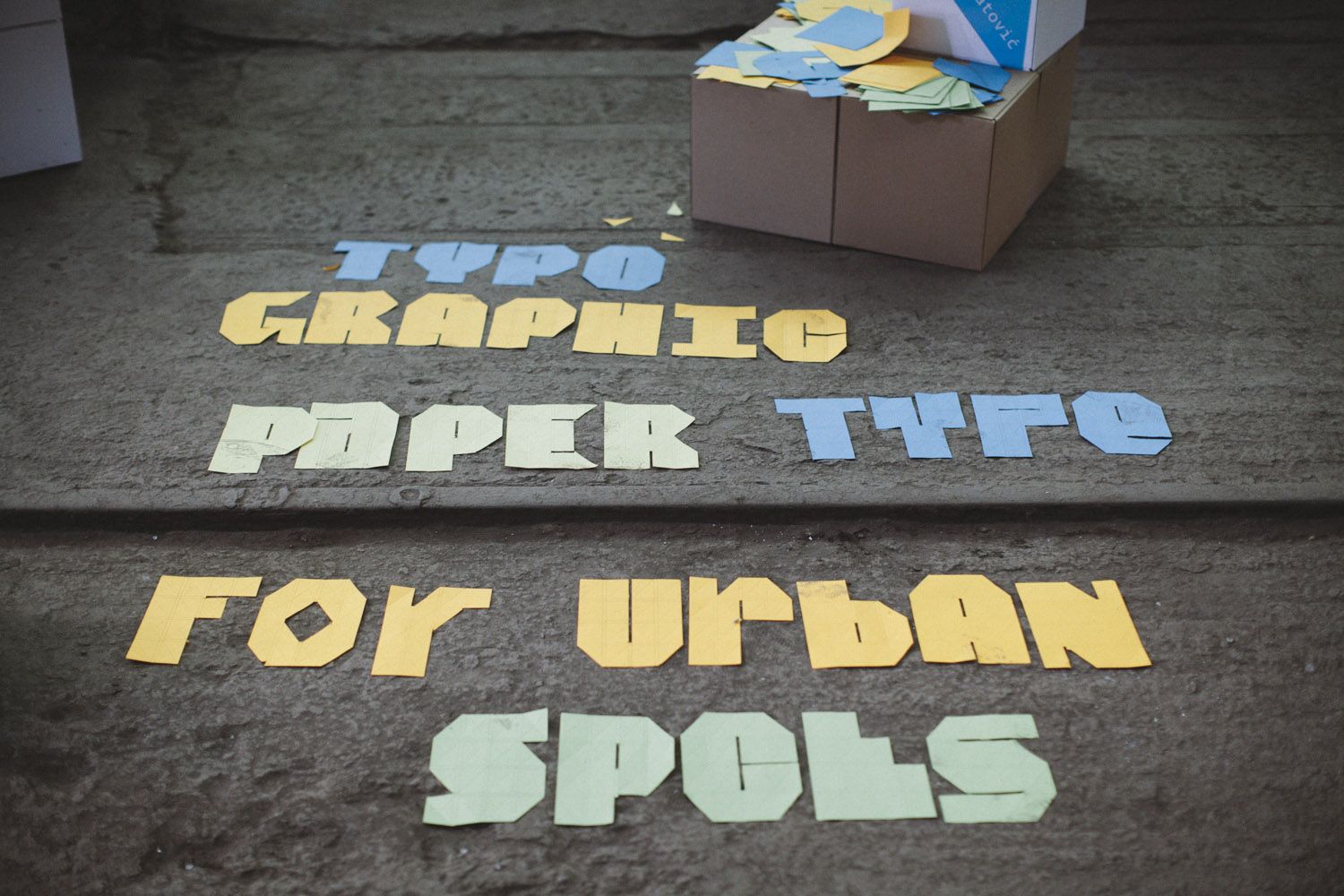 3. NAGRADA - Marina Mijatović- Urban Typography