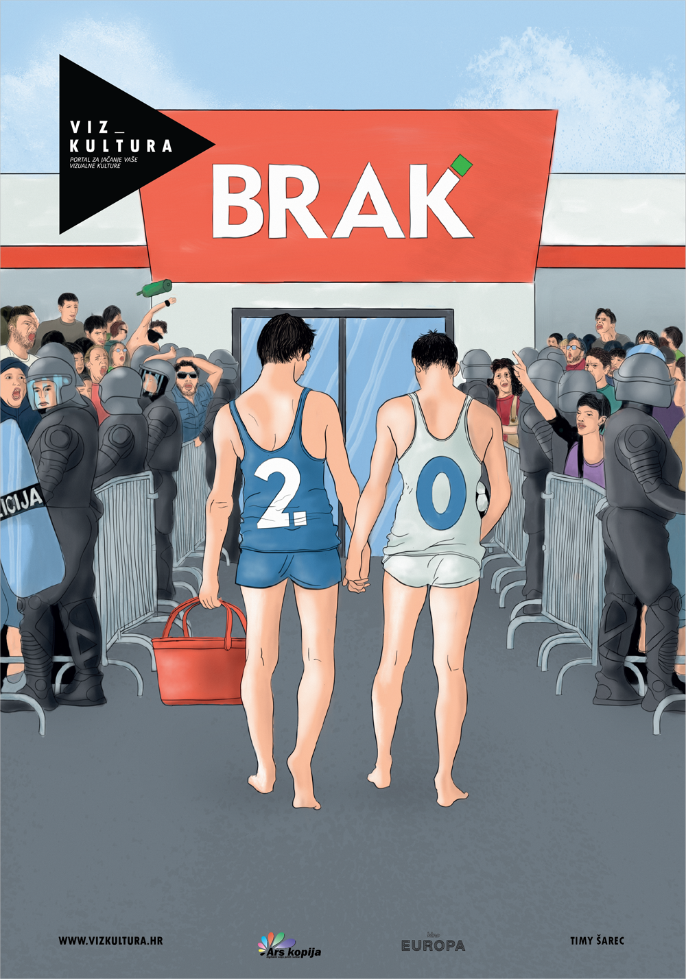 vizkultura - plakatiranje - timy sarec