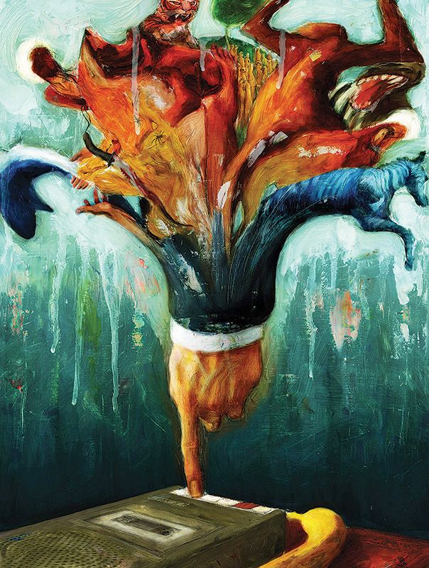 illustration from Life of Pi, The Illustrated Edition