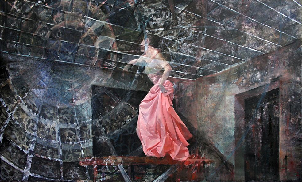 4 “Dance of the past”, oil on canvas, 120 x 170 cm, 2014