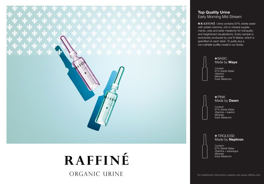 Raffiné Pee Ampules_Poster