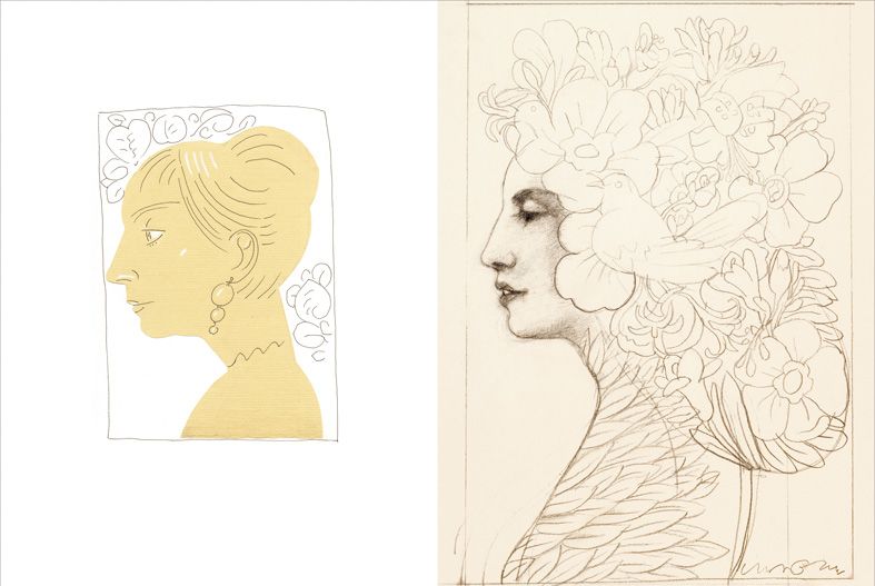 04 Milton Glaser_Portrait Study, 2000_Mother Nature, 2000