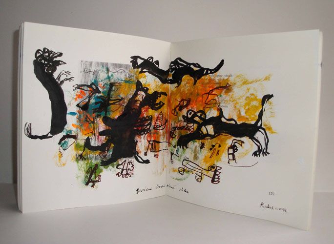 Bez naslova, 21cmx37cm, 2014.