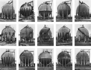 bernd and hilla becher - gas tanks 1983-92