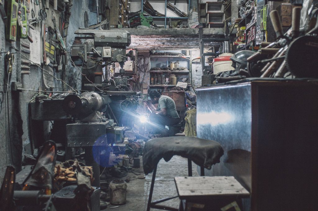 Mechanic welding