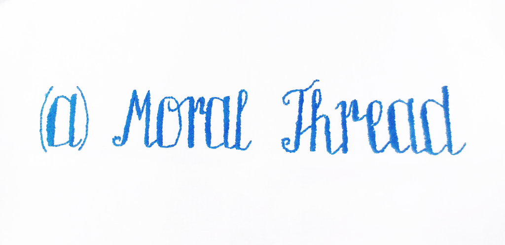 a moral thread