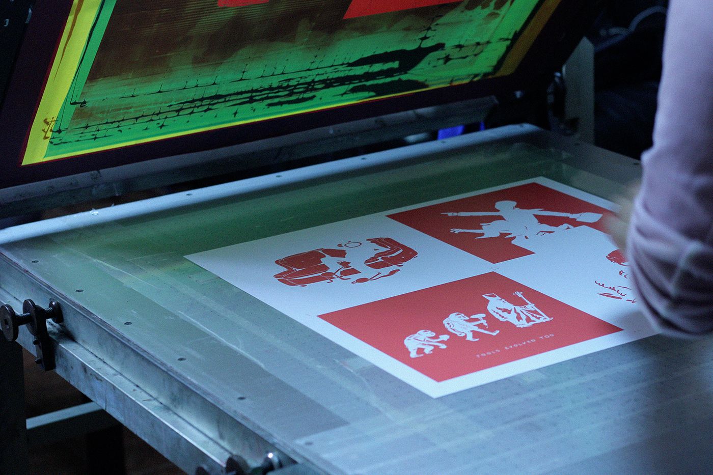 Third-Eye-Crying-Printing Process 02