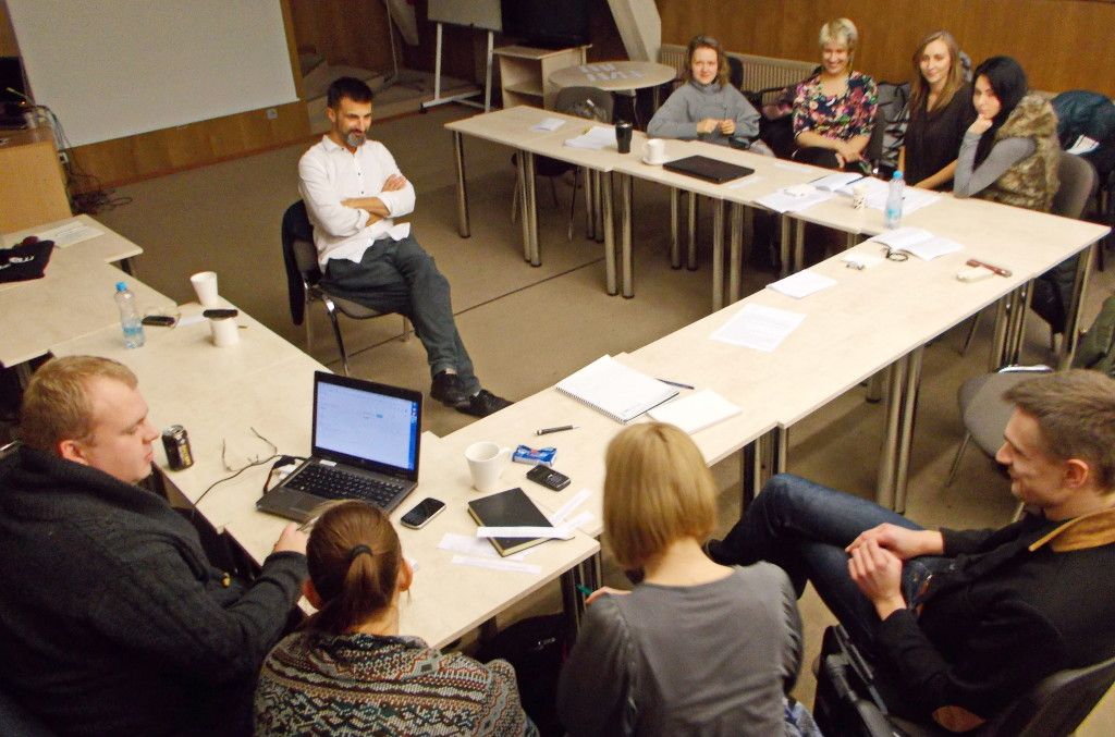 Lithuania workshop for students in Kaunas