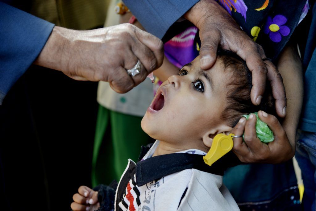22/02/2015 : - Polio Day Booth at Badam Nagar, Jamalpur-A large group of children, parents with their children as well as siblings with their younger ones accumulate at the polio booth to get every child under the age of 5 years vaccinated against polio. There is a huge enthusiasm among everyone and the CMC’s, BMC’s, vaccinators and local as well as religious leaders also reach the booth to contribute their bit to the cause. India has eradicated polio and this is a great moment of solidarity among all to keep up their good work. Every child is vaccinated, and everyone present makes sure they let this enthusiasm and success stay that way .