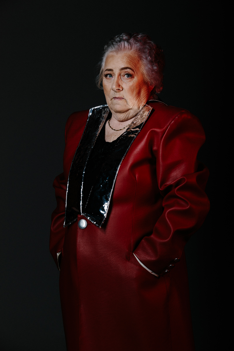 Photo : Urša Premik Fashion portrait of my grandmother Hilda